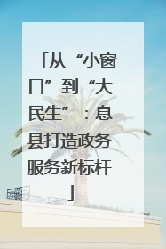 从“小窗口”到“大民生”：息县打造政务服务新标杆